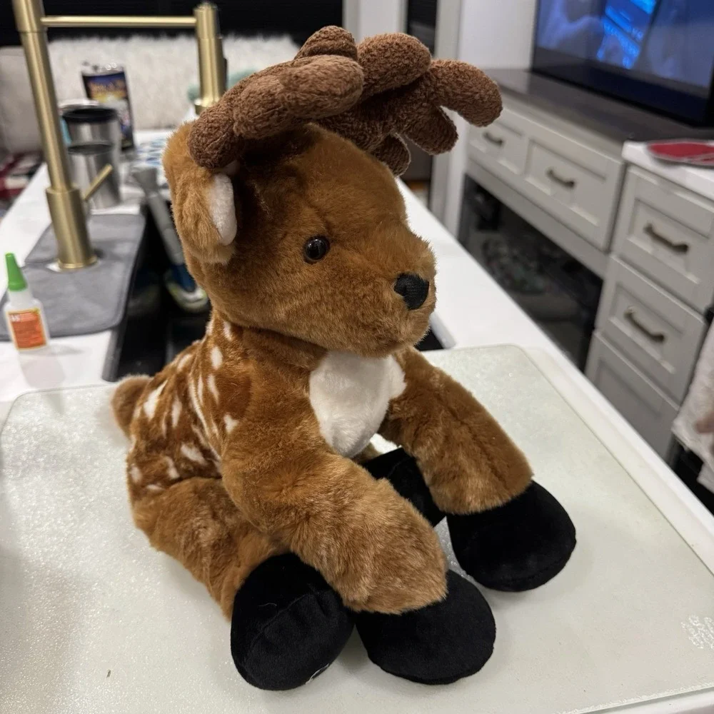 2003 Reindeer Holiday Build a Bear Plush BAB Spotted Limited Edition - Picture 7 of 14